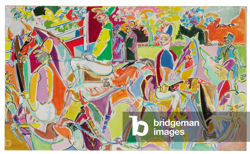 Avant le Depart, 1950 (oil on canvas)