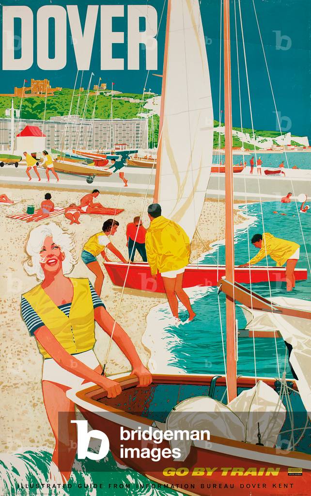 Dover, Plakatwerbung British Railways, 1963 (Farblitho)