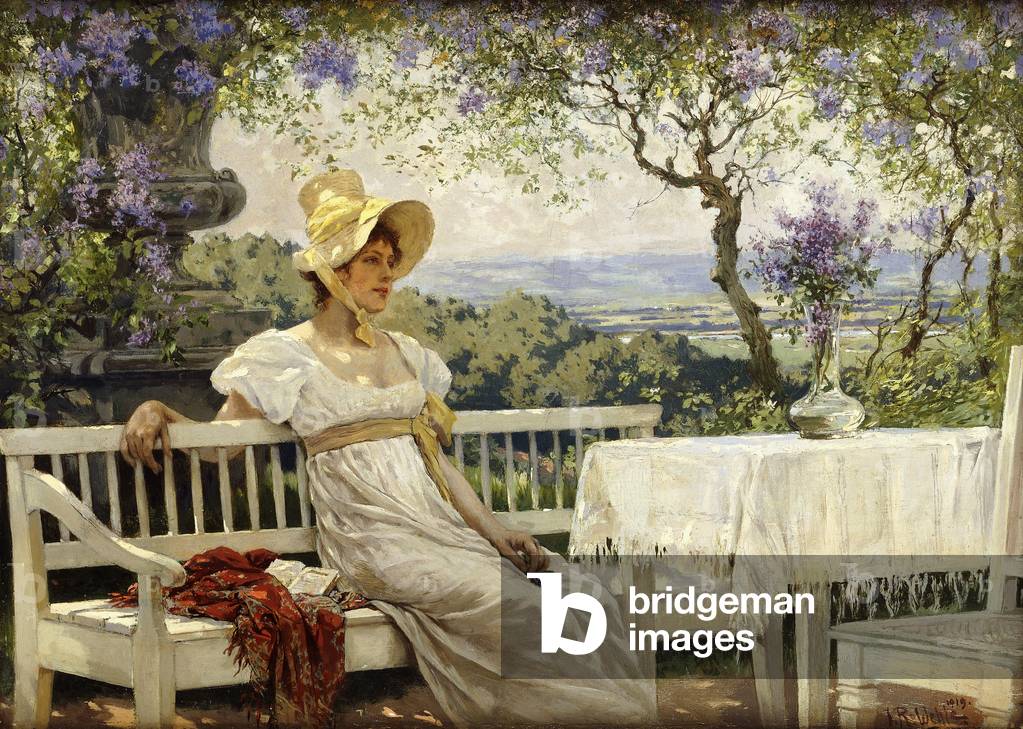 Reflections, 1919 (oil on canvas)