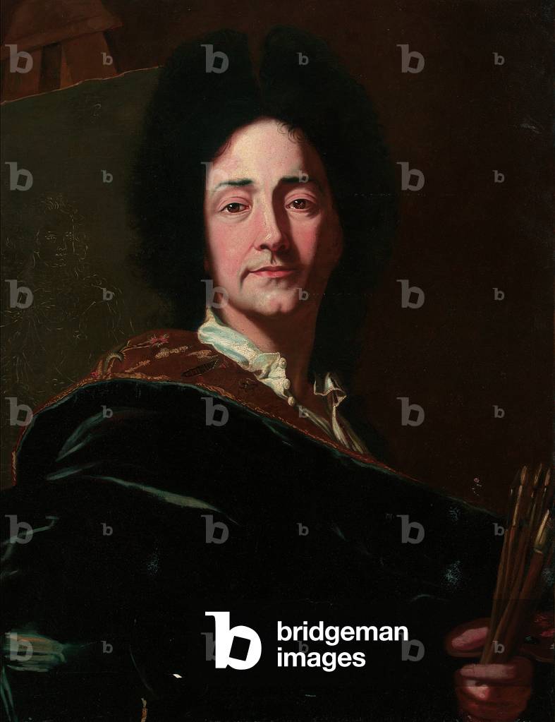 Portrait of the artist (oil on canvas)