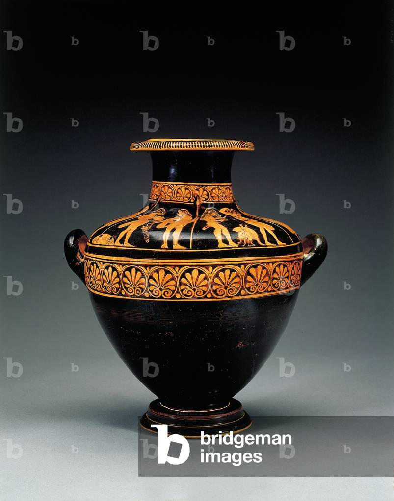 Attic red-figured kalpis, c.470-460 BC (terracotta) (see also 1629895)