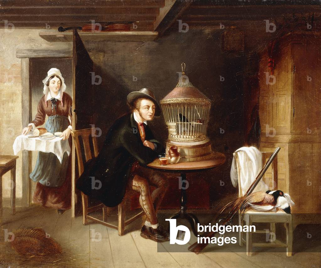His Favourite Pet, 1883 (oil on canvas)
