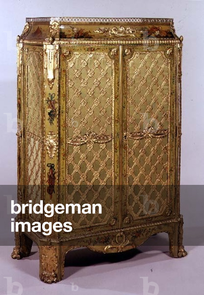 Louis XVI vernis armoire, by F.Duhamel