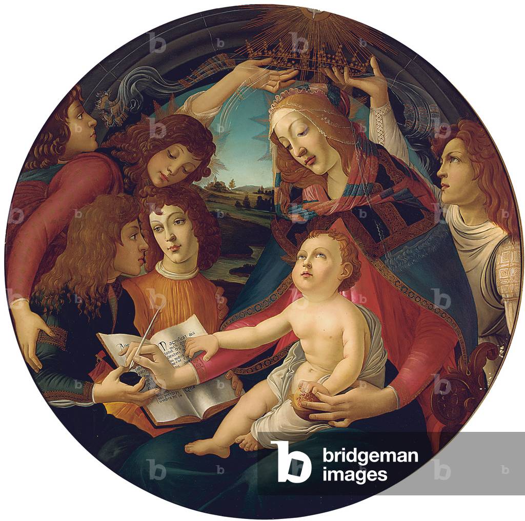 Madonna of the Magnificat (oil on canvas)