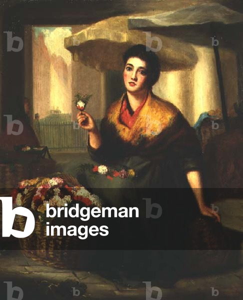 The Flower Seller, 1879 (oil)