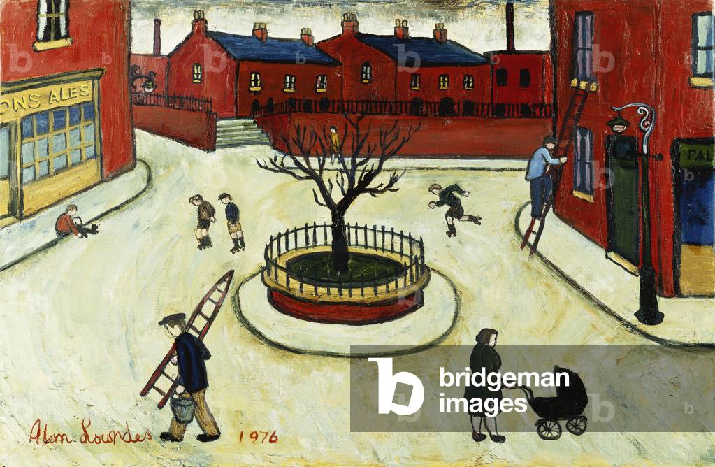 A Memorial Tree, 1976 (oil on canvas)