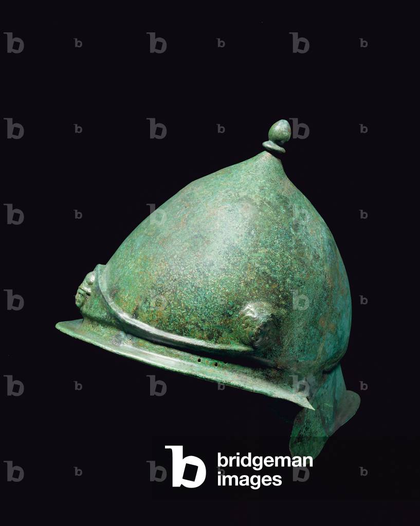 Helmet, 450-400 BC (bronze)