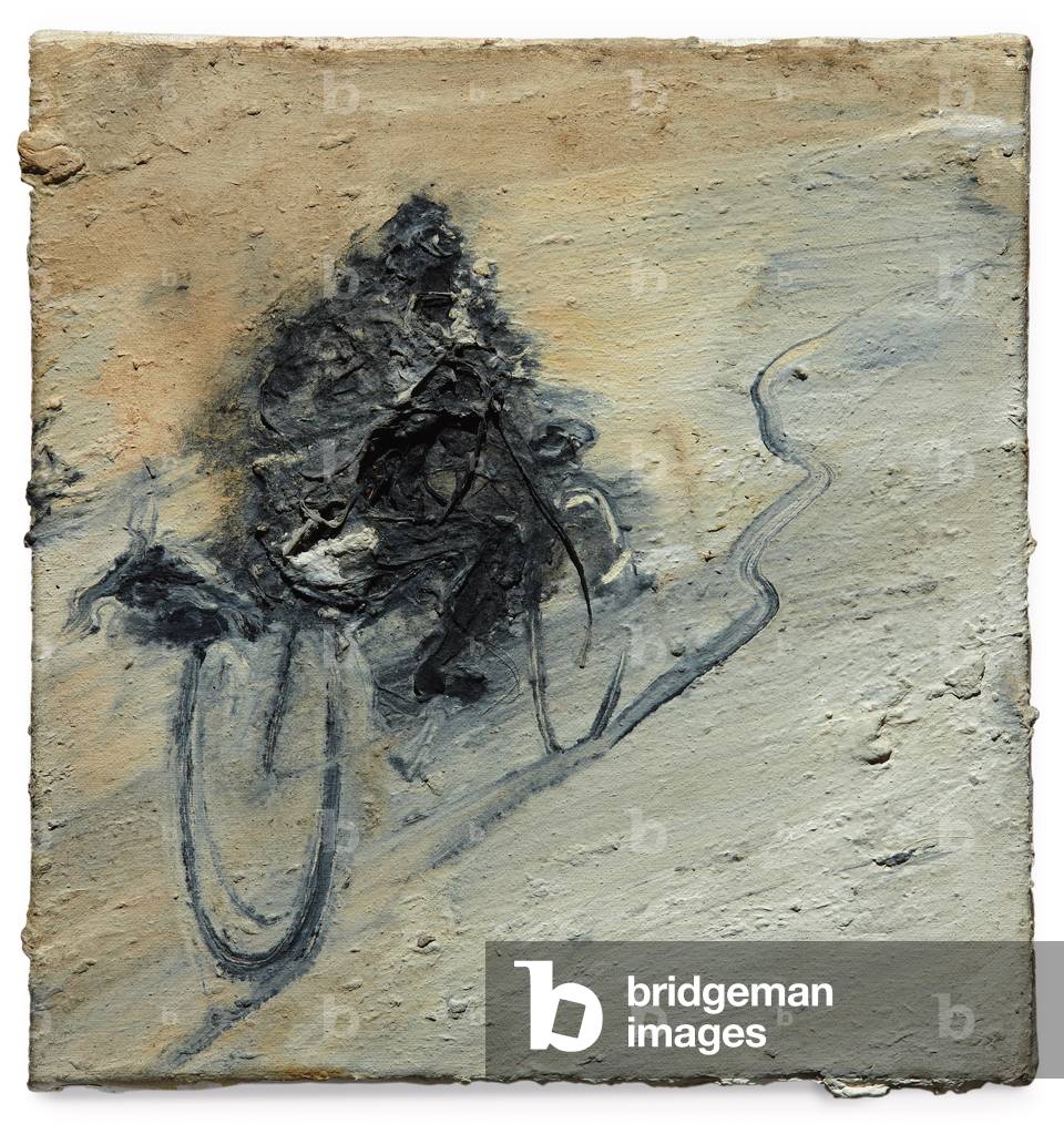 Negeso Bolila Ani Che, 1991 (oil and plaster on canvas)