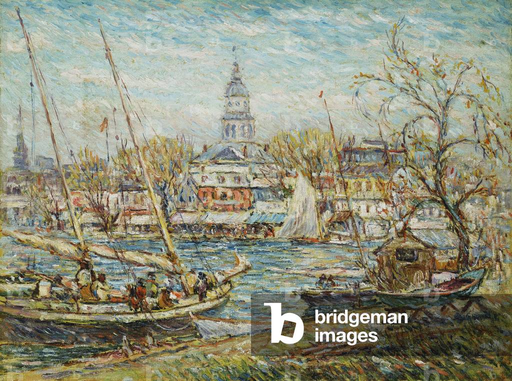 Annapolis, 1924 (oil on canvas)