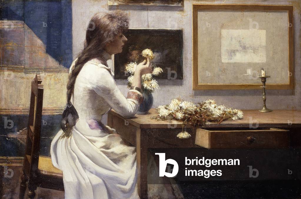 In the Morning; Le matin, 1889 (oil on canvas)