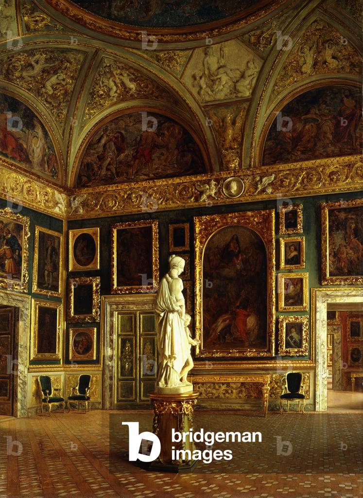 A room in the Pitti Palace (oil on canvas)