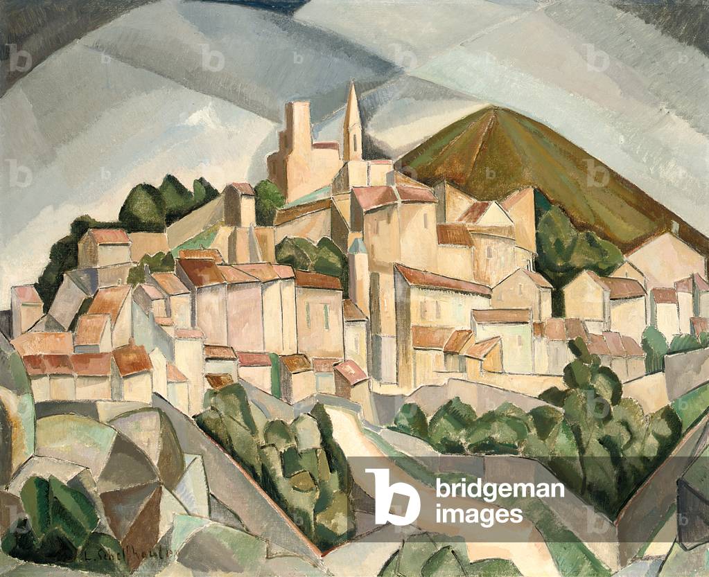 Vue du Val de Grâce, Paris, 1910 (oil on canvas)