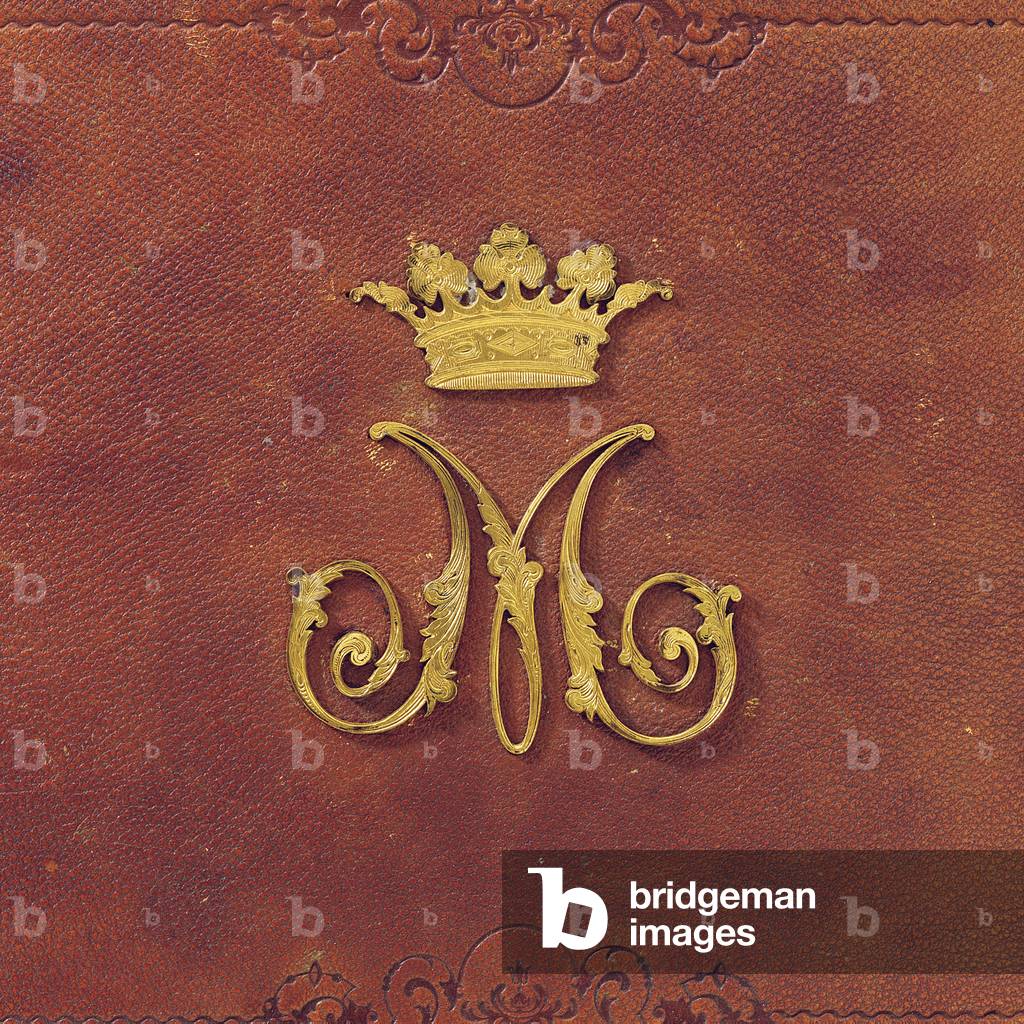 Napoleon III Case Necessarie de Bureau, c.1864-66 (enamelled silver, silver gilt, bloodstone, Sevres-style porcelain & semi-precious stones) (see also 1065855-9)