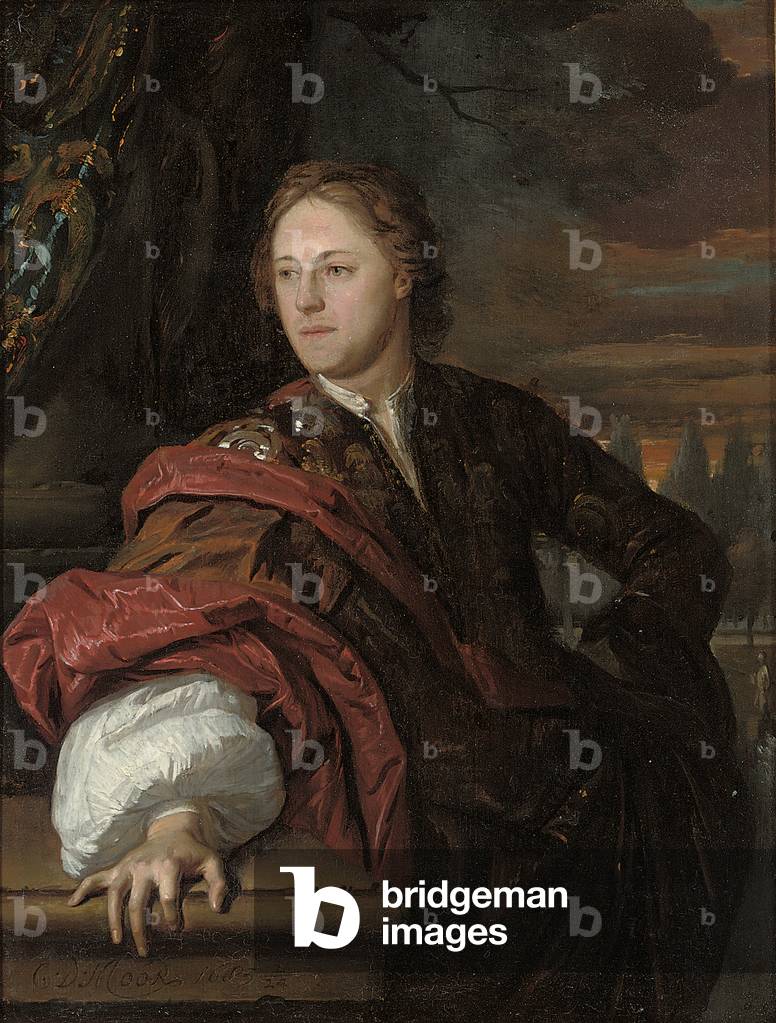 Portrait of a man (oil on panel)