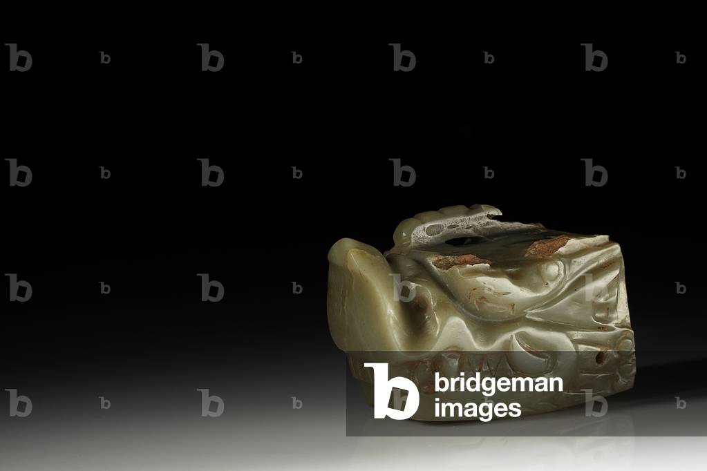 The Junkunc Jade Dragon Head (jade)