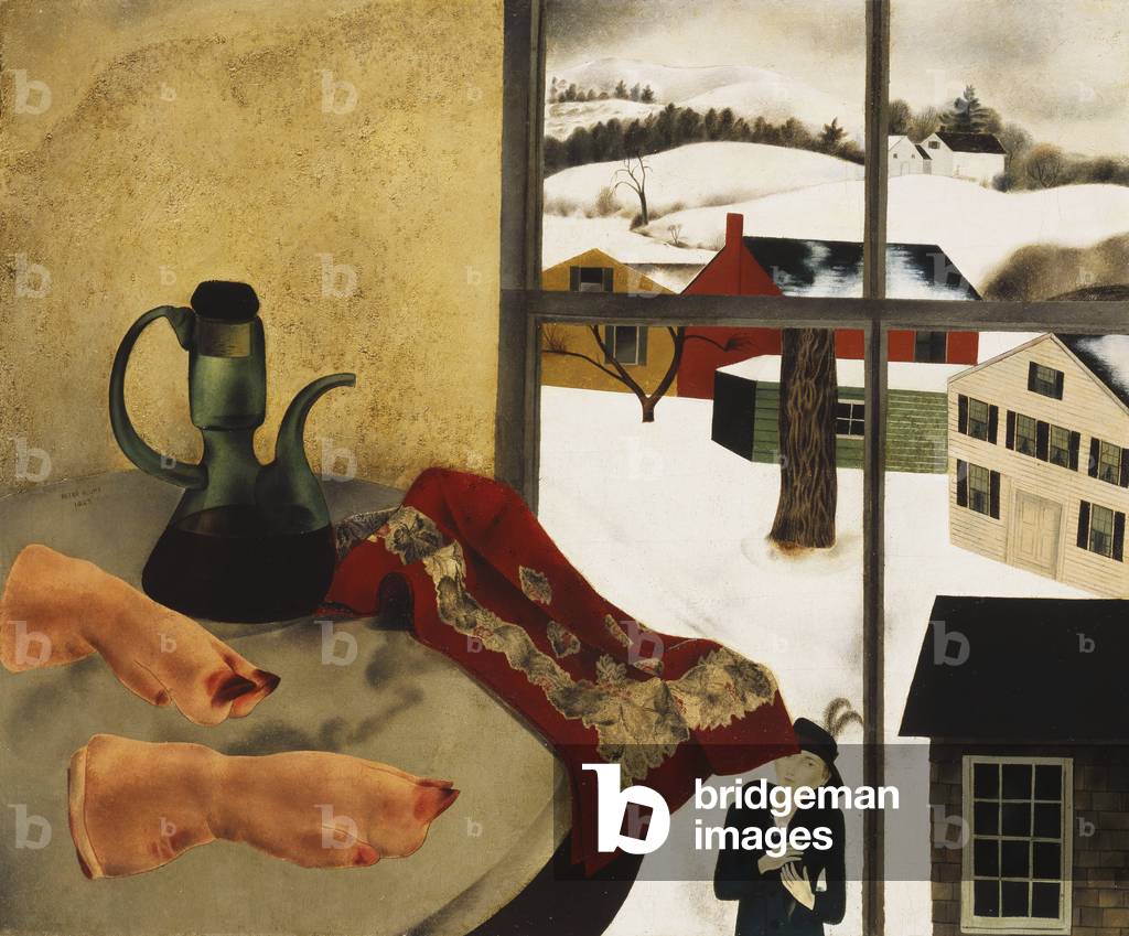 Pig's Feet and Vinegar, 1927 (oil on canvas)