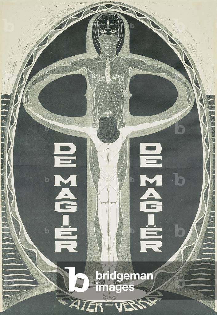 The Magician, c.1915 (colour litho)
