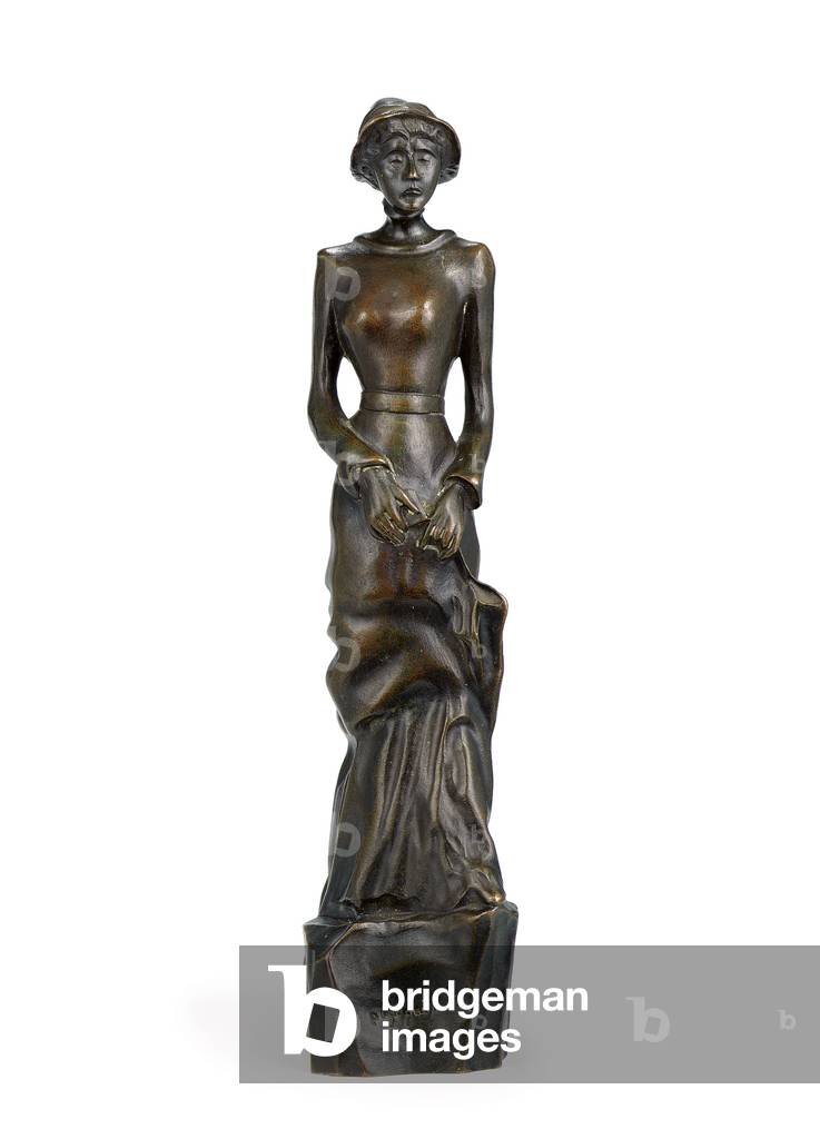The Little Parisian, 1881 (bronze with dark brown patina)