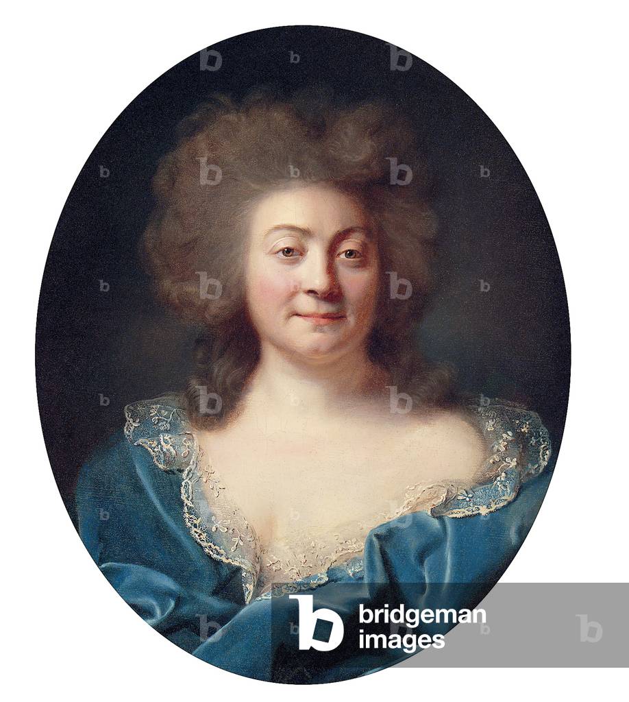 Portrait of a lady (oil on canvas)