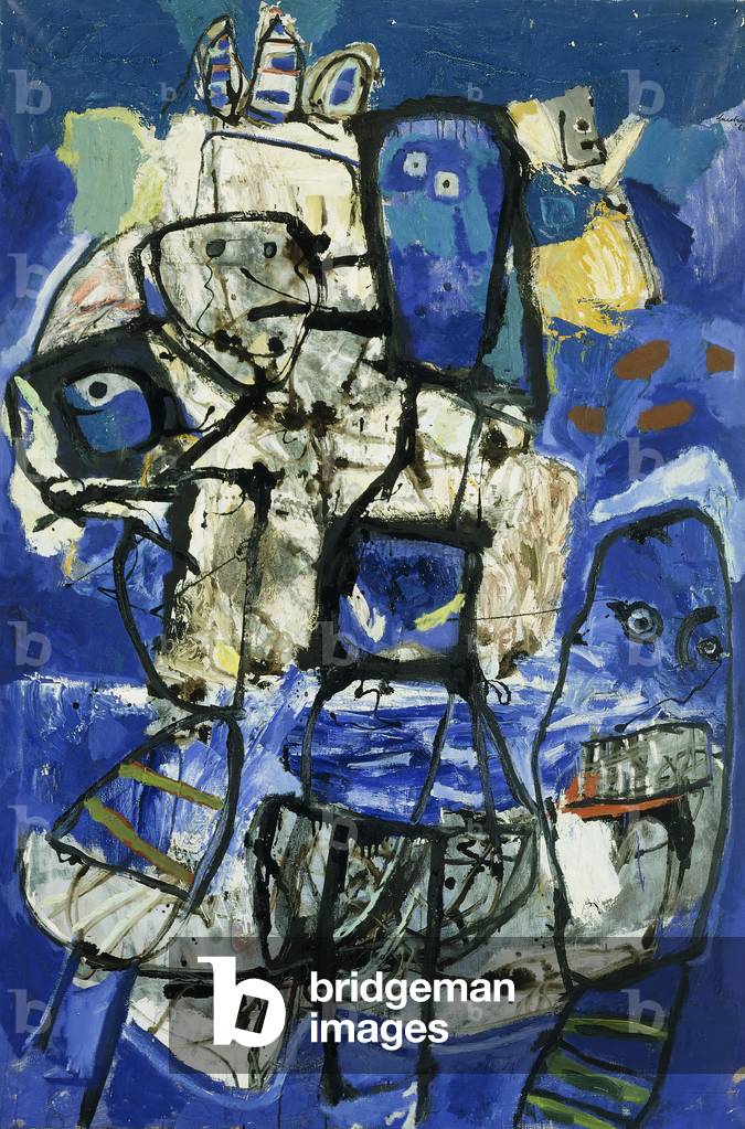 Blue Lou Like You, You and You, 1962 (oil on canvas)