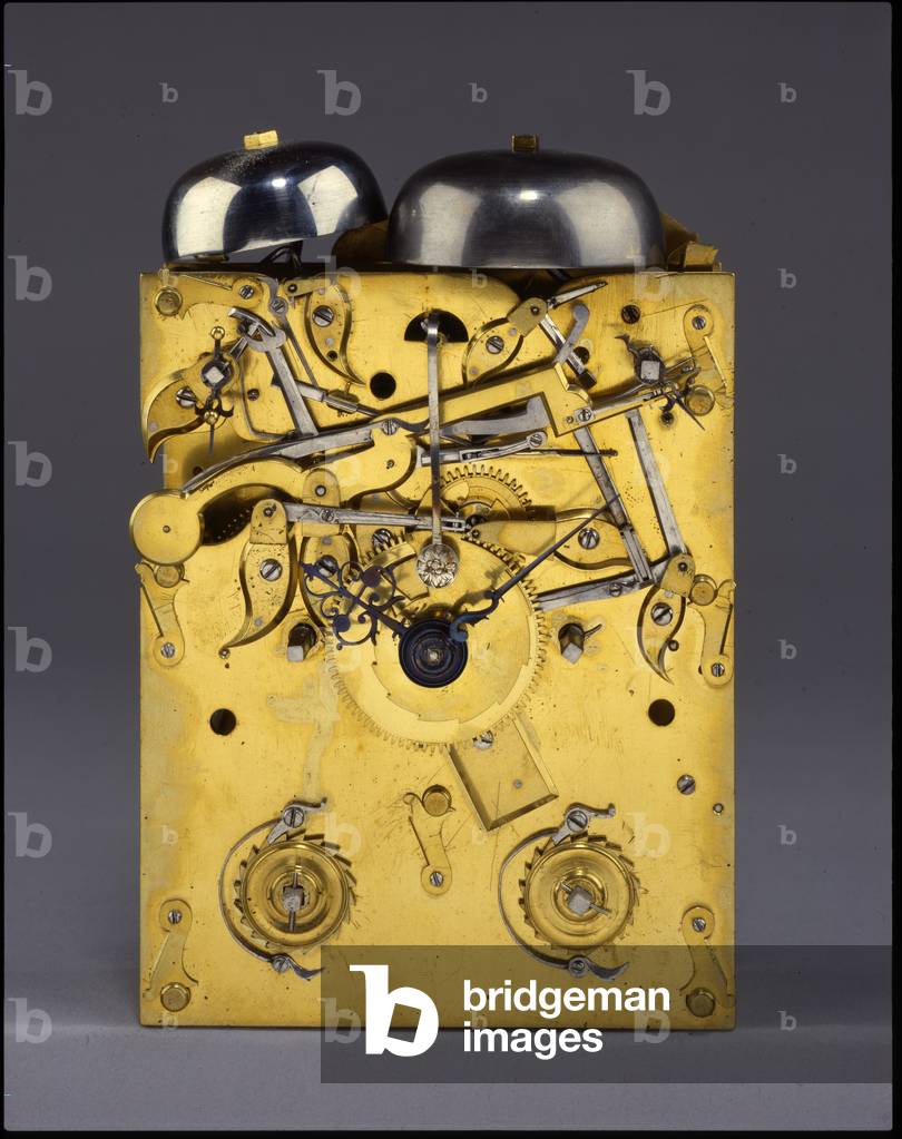 Detail of The Barnard Tompion, Tompion and Banger, London, No. 460, striking bracket clock, c.1708 (brass) (see also 745882-88)