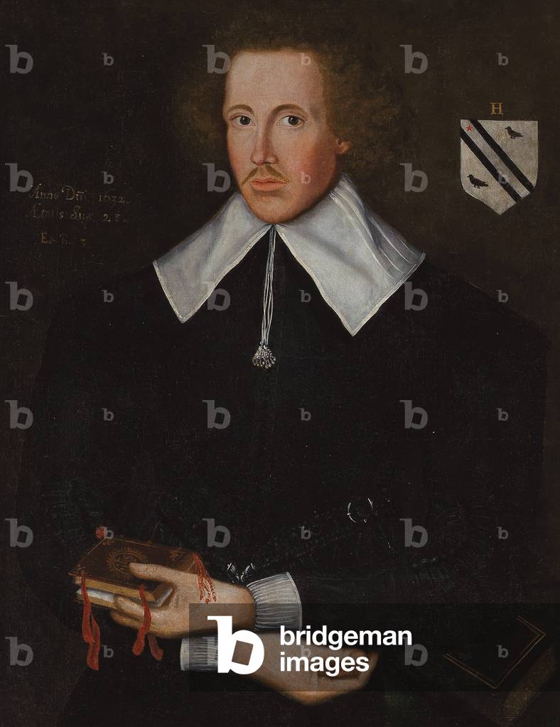 Portrait of a gentleman, aged 28, 1632 (oil on canvas)