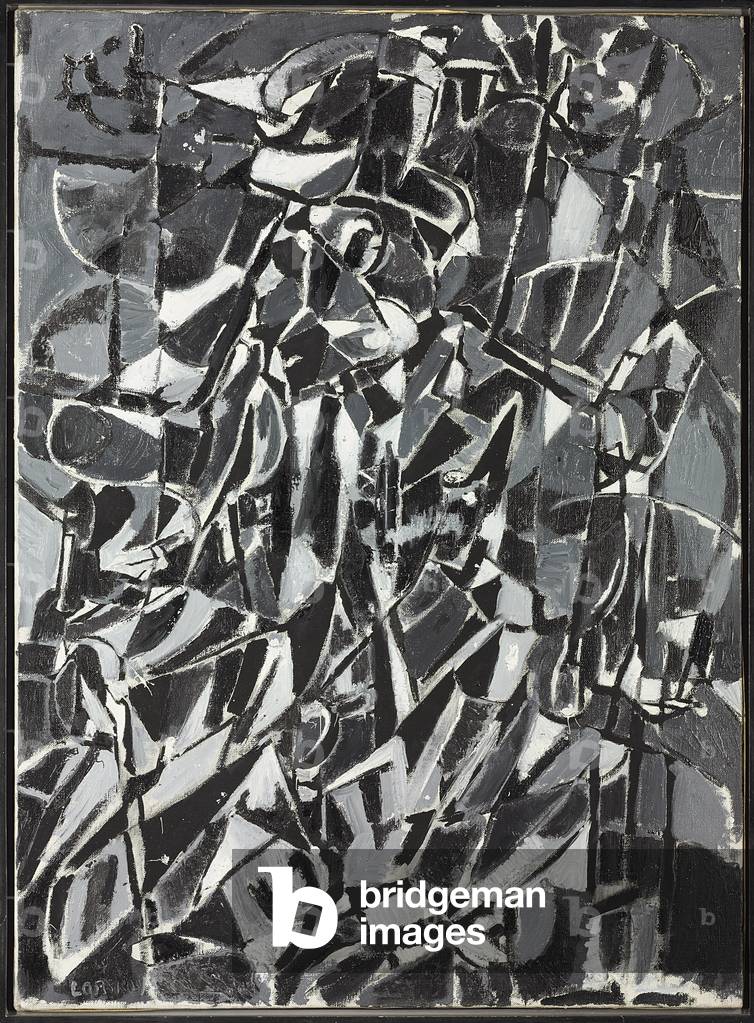 Abstract Composition, 1955 (oil on canvas)