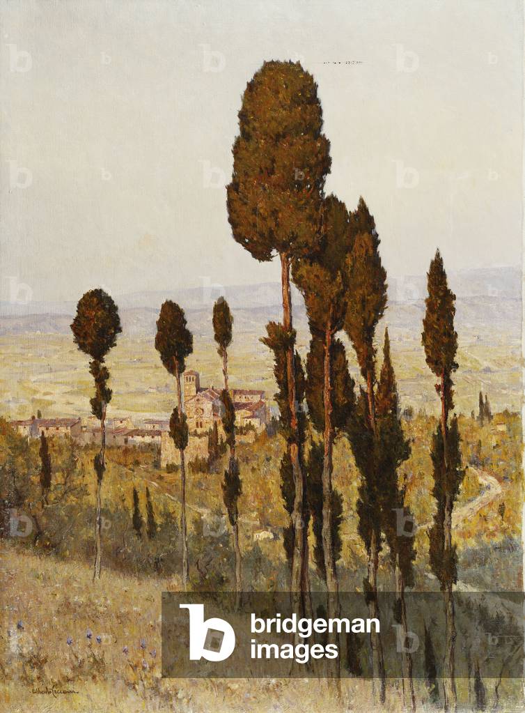 San Francesco, Assisi (oil on canvas)