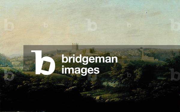 An Extensive View Of Richmond, Yorkshire (oil on canvas)