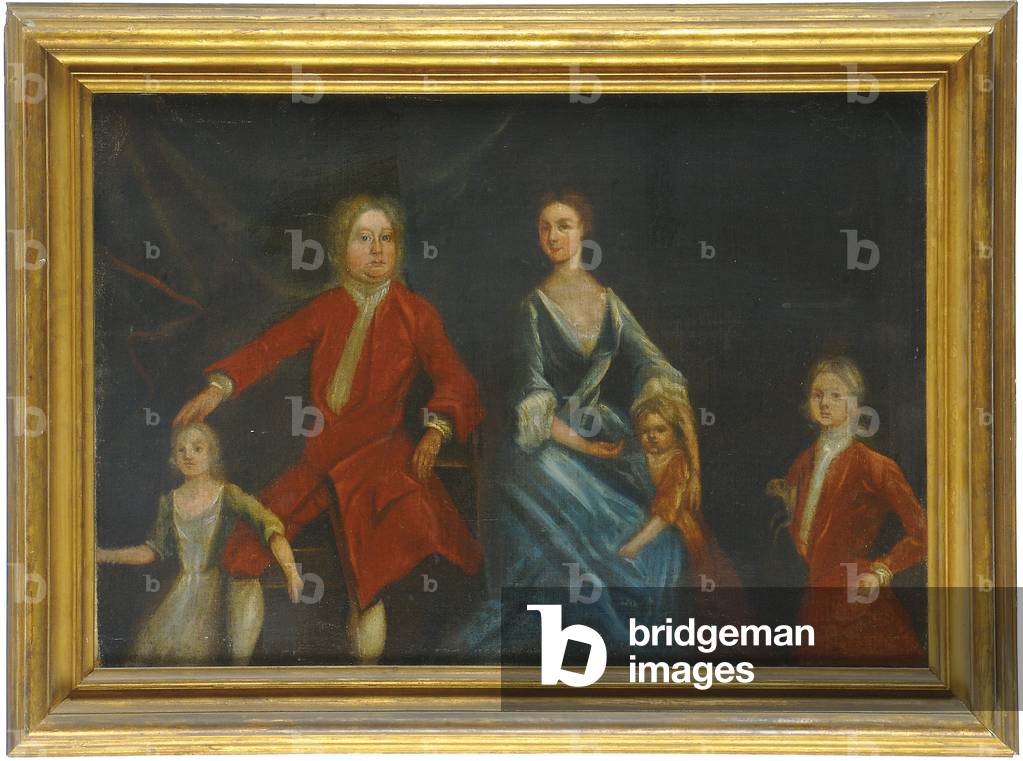 Group portrait of the Arundell family of Wardour (oil on canvas)
