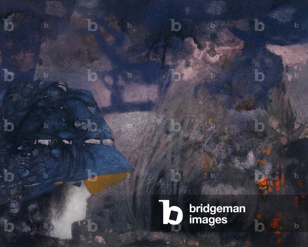 Prelude, 1966 (caseine on canvas)