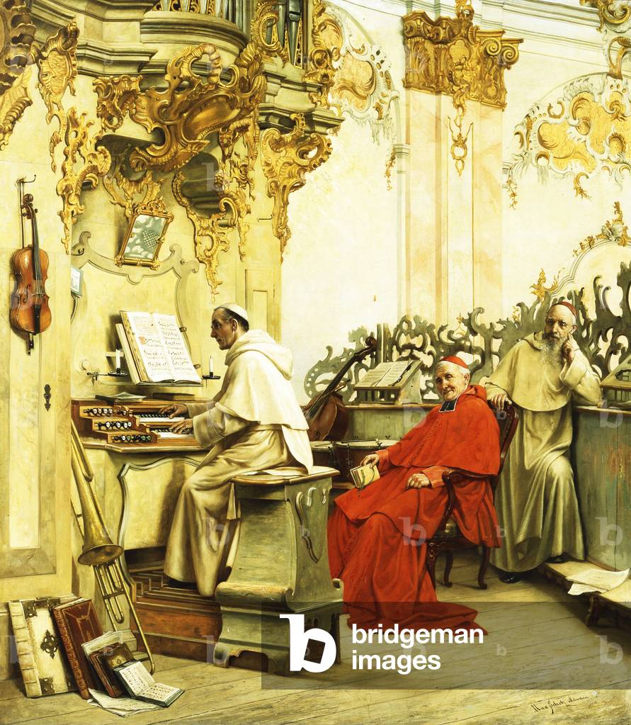 Harmonious Delight (oil on canvas)