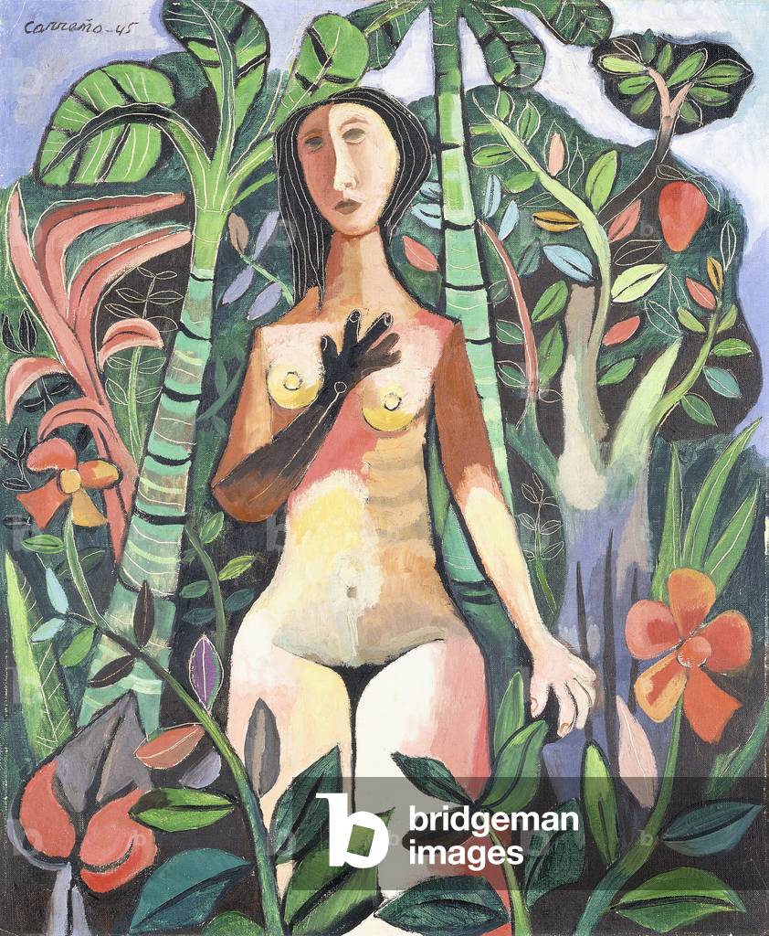 Leda among the Trees, 1945 (oil on canvas-board)