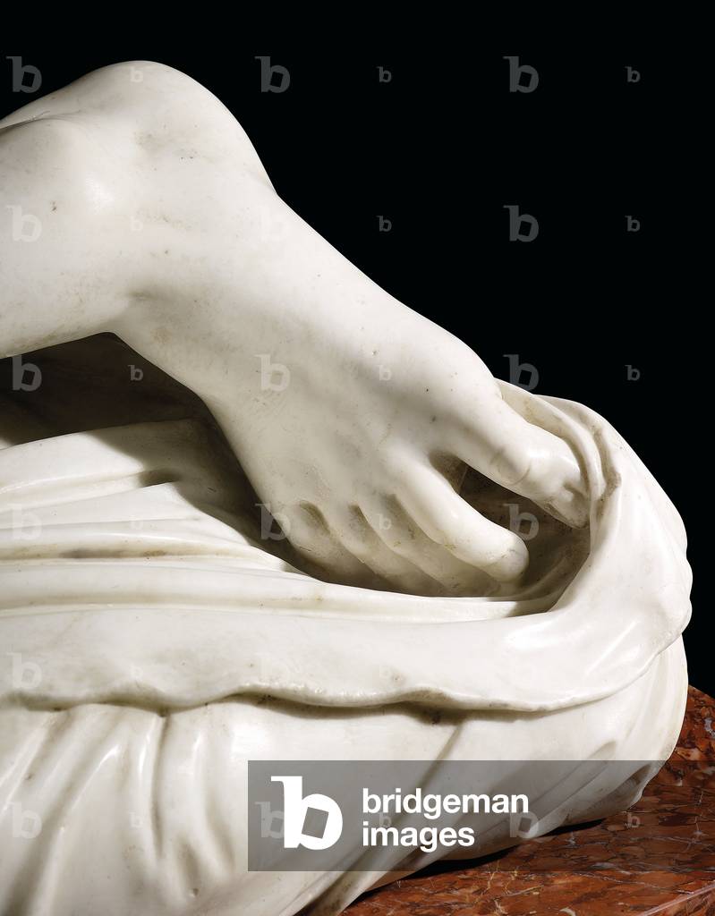 Love and Modesty, 1860 (marble)