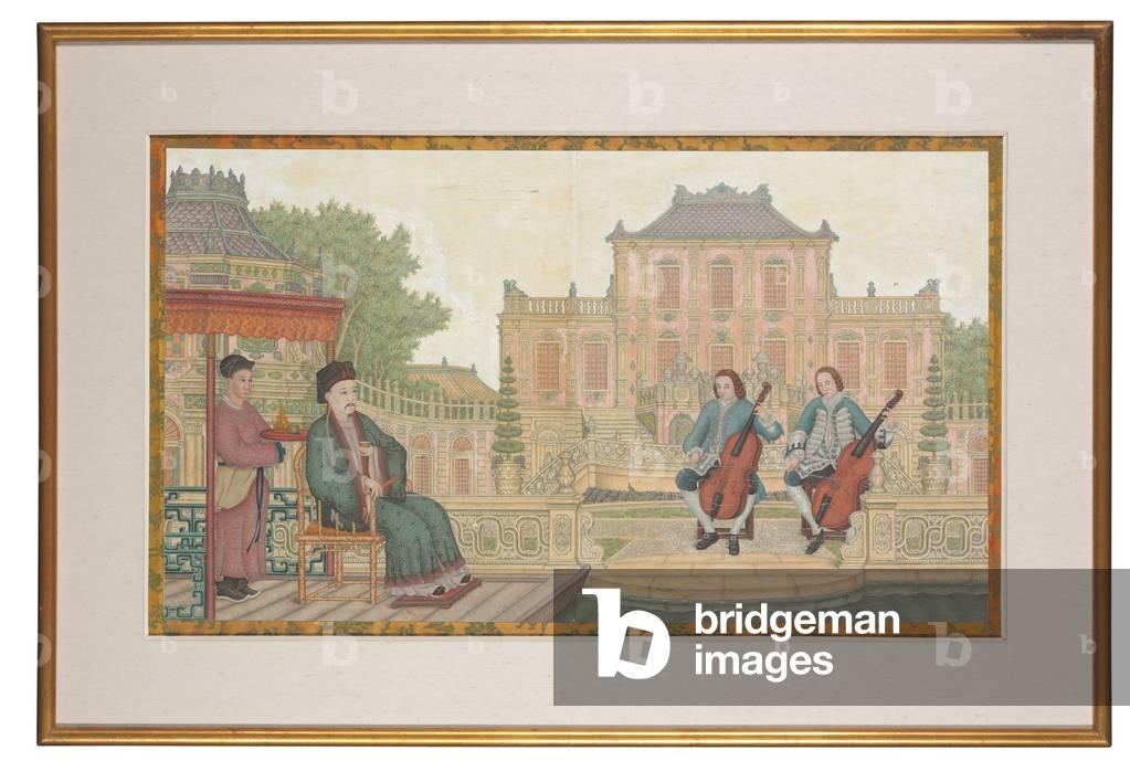 The Yuan Ming Yuan, 18th-19th century (ink & colours on paper)