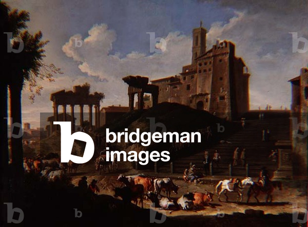 Capriccio view of the Campo Vacchino