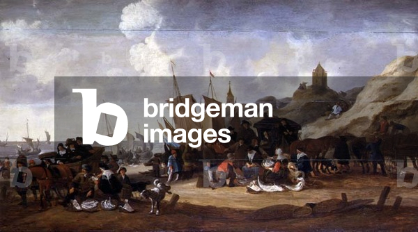 A Scene on the Coast near Scheveringen