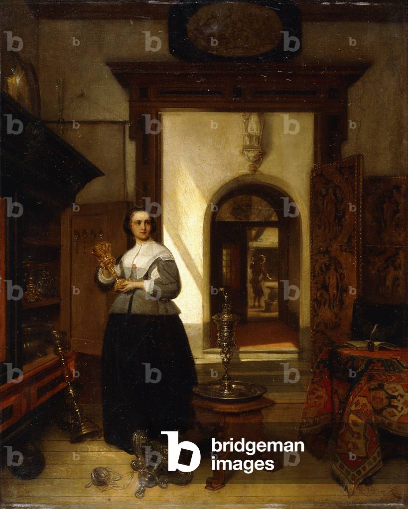 The Inventory, 1864 (oil on panel)