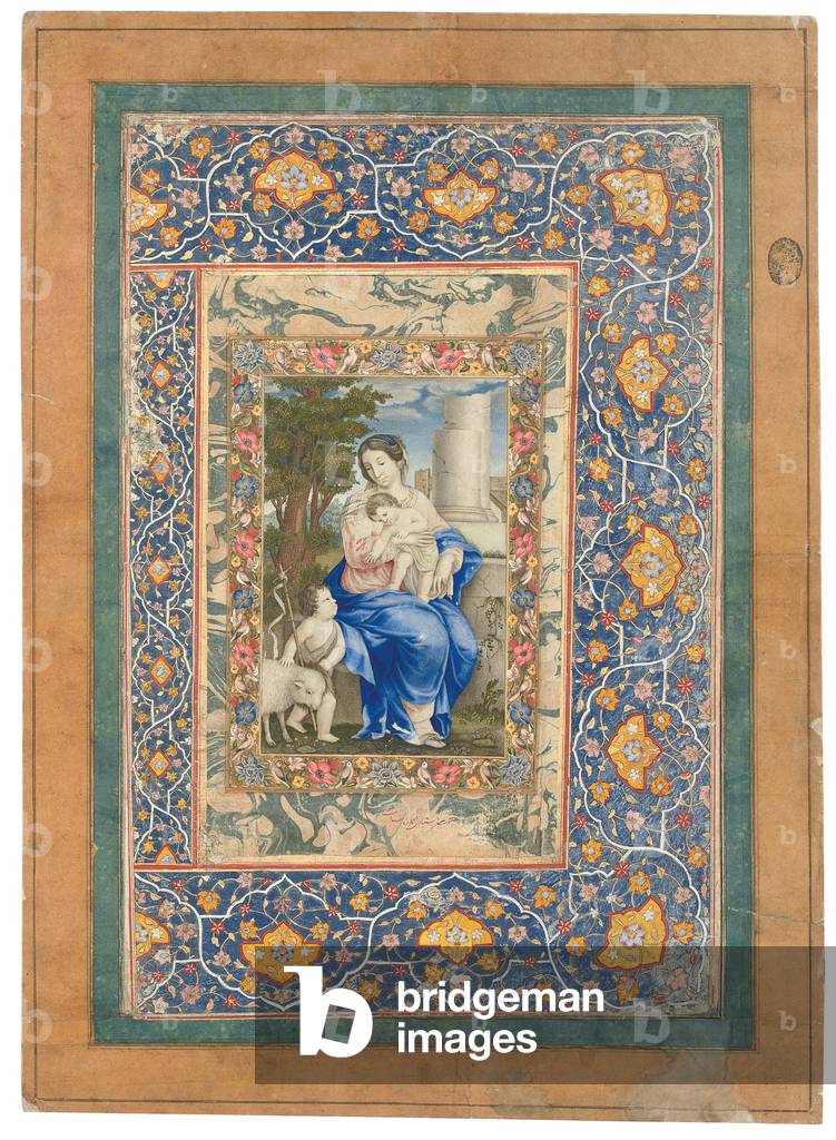 Madonna and Child, 1682-83 (gouache on paper)