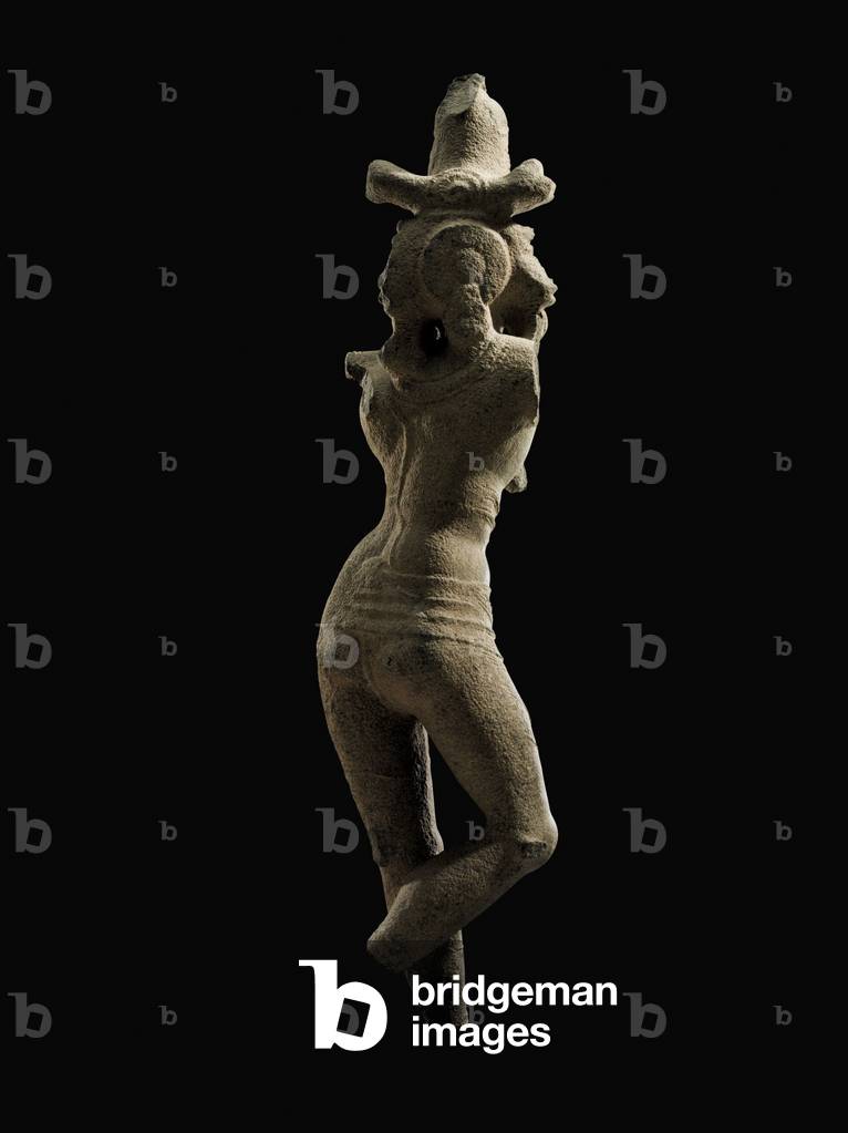 Figure of Venugopala, South India, late Chola / early Vijayanagar period, late 13th / early 14th century (granite) (see also 2560277-82)
