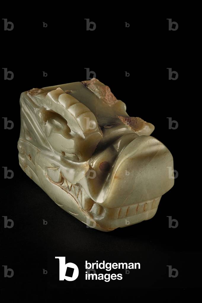 The Junkunc Jade Dragon Head (jade)