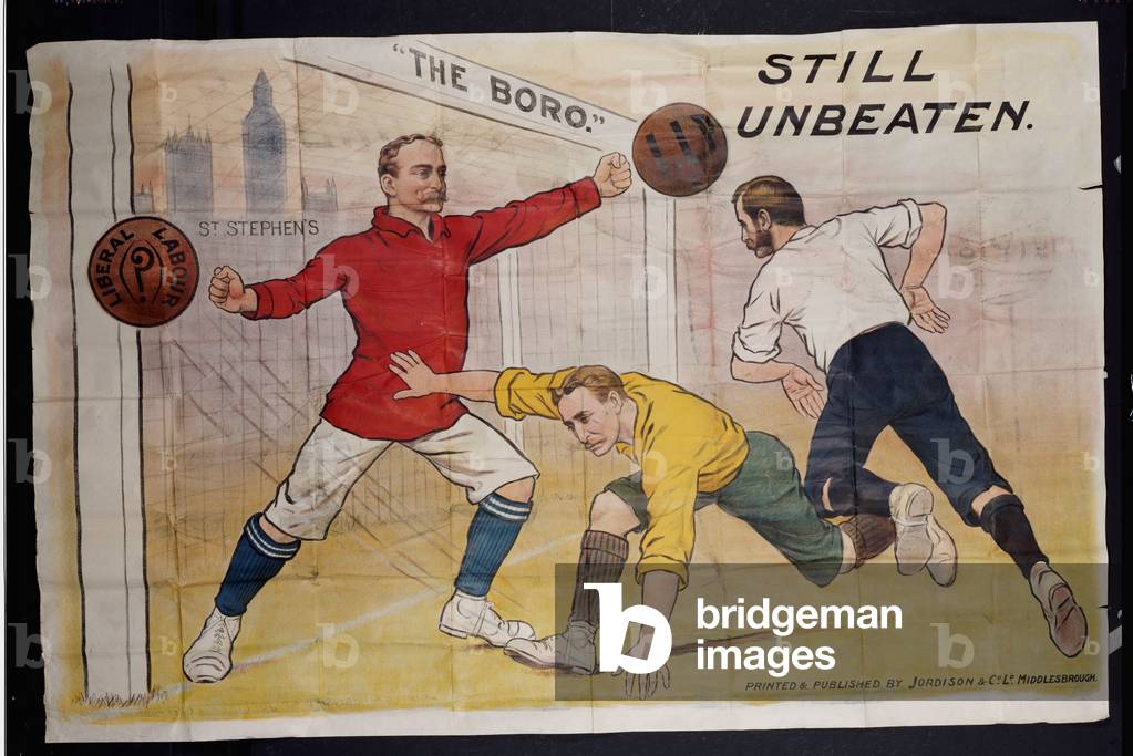 The Boro Still Unbeaten (colour litho)