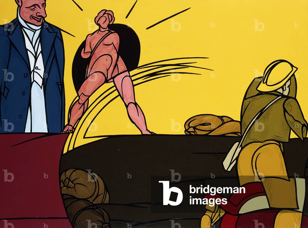 Visit the Thermopylae!; Visitate Le Termopili!, 1989 (acrylic on canvas)