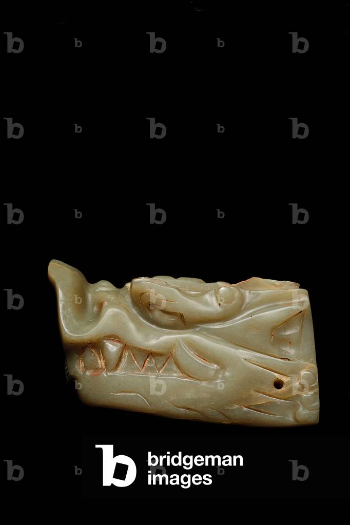 The Junkunc Jade Dragon Head (jade)