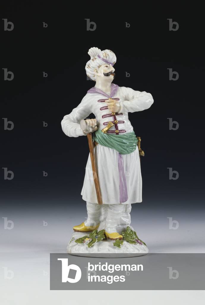 A Meissen figure of a Persian, c.1748 (porcelain)