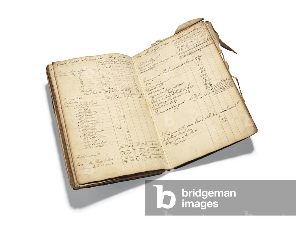 Ledger of court wine, 1762-73 (pen & ink on vellum)
