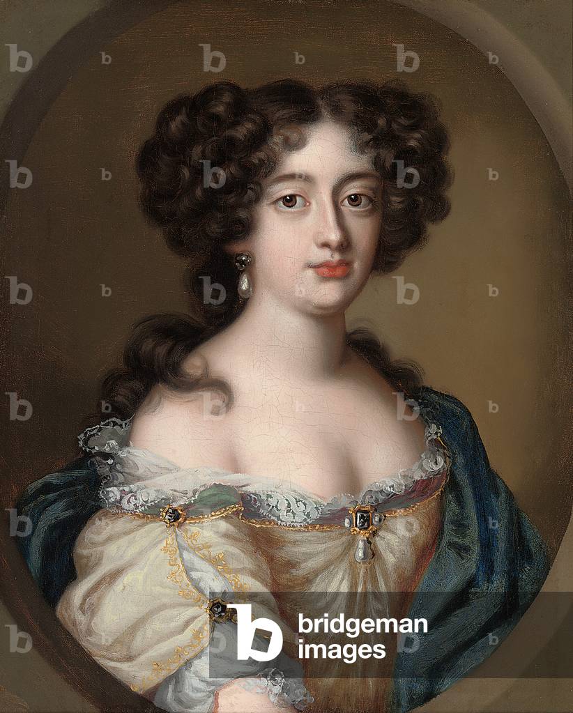 Portrait of a lady traditionally identified as Ortensia Mancini (oil on canvas)