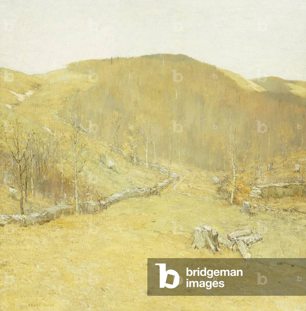 The Hills, c.1910 (oil on canvas)