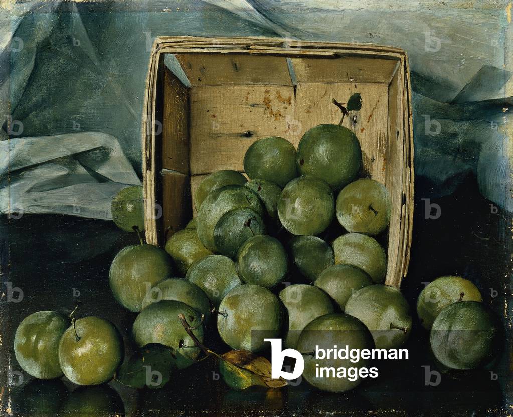 Greenings, (oil on canvas)