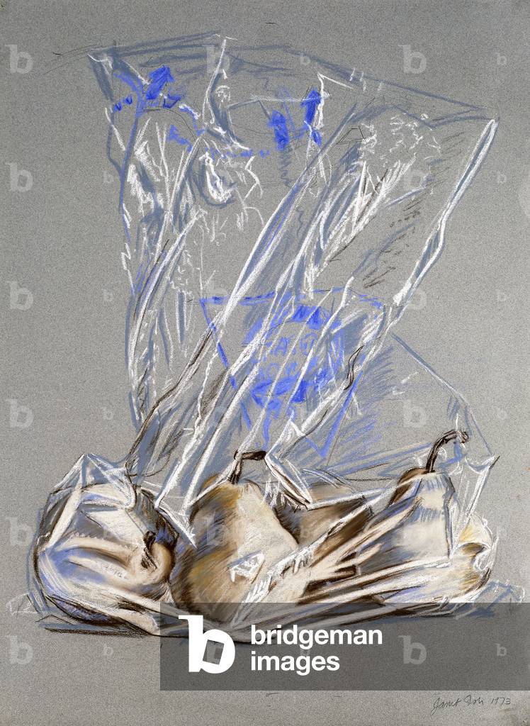 Untitled, 1973 (coloured chalks on paper)